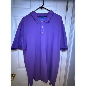 Robert Graham Men's Purple Polo Shirt size 3XL